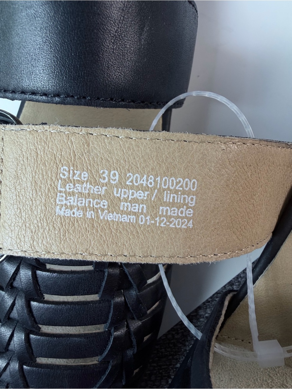 Dansko Black Woven Mule Slides with Buckle - Picture 7 of 10